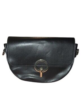 Vintage Italian Leather Crossbody Bag- Borse In Pelle